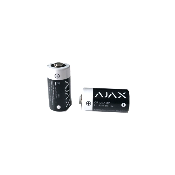 AJAX CR123A 3V Lithium Batterij AJAX CR123A 3V Lithium Batterij